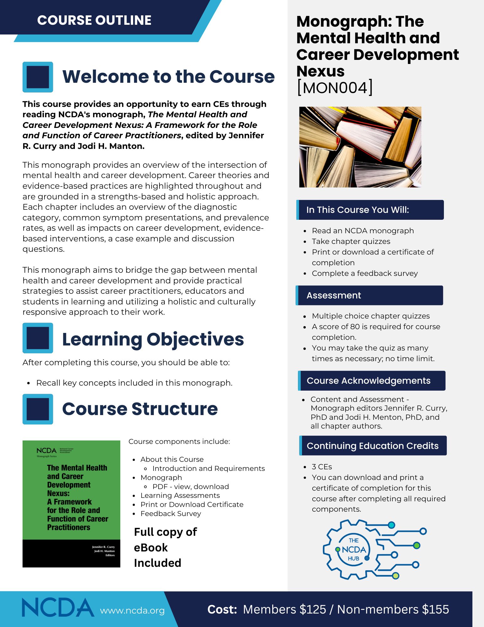 New HUB Course on Sale: The Mental Health and Career Development Nexus